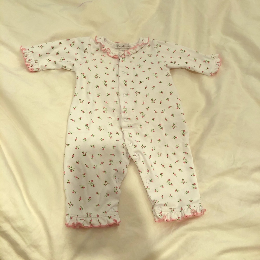 Kissy Kissy Rosebud onesie